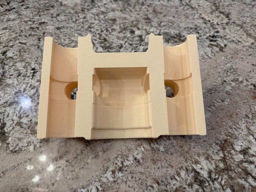 Burrow-View Snake Tunnel Hide | Press-to-Glass Front Openings | Open Bottom for Easy Access | Terrarium Enrichment