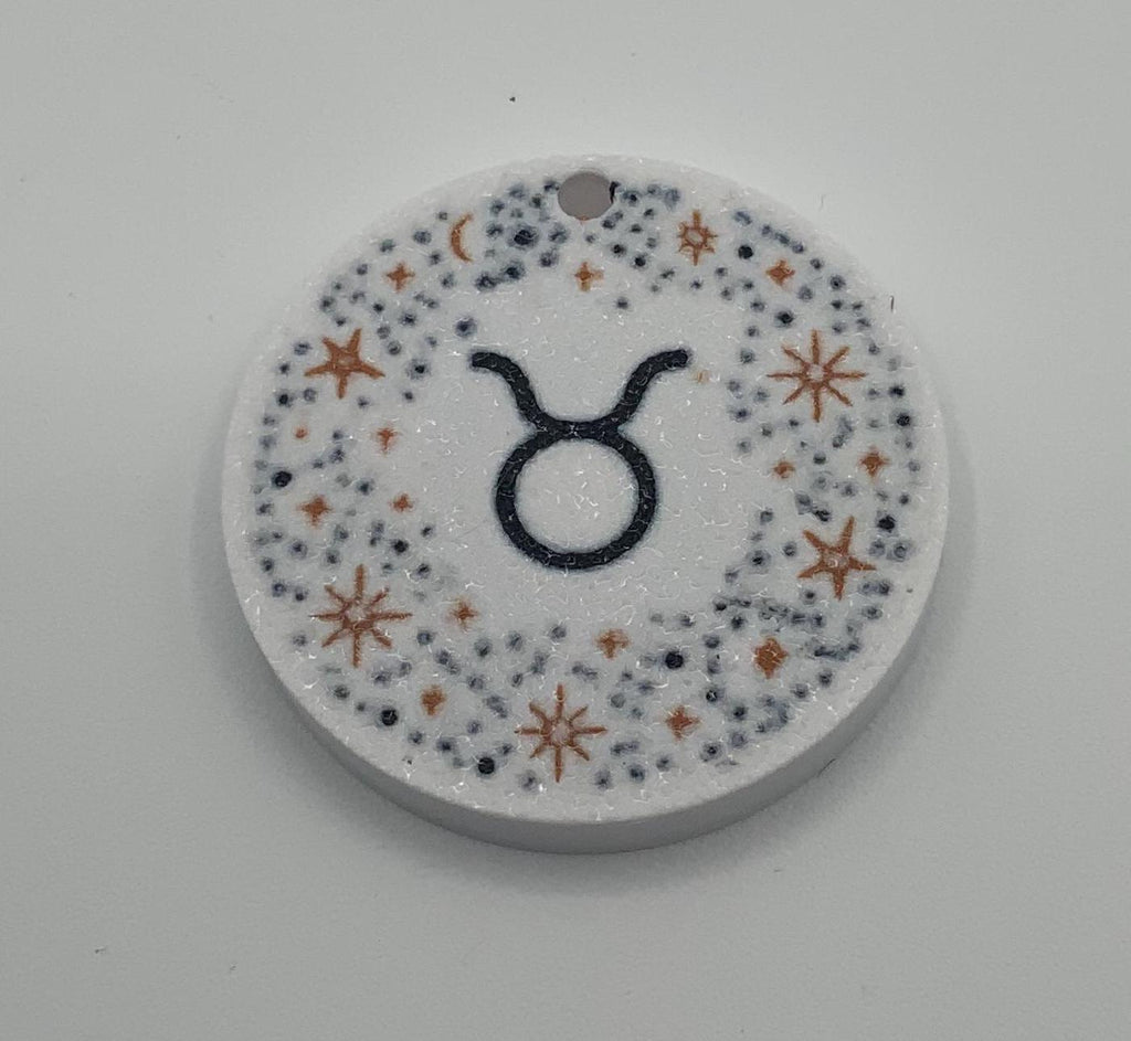 Personalized Zodiac Pet Tag: Custom Star Sign ID Tag
