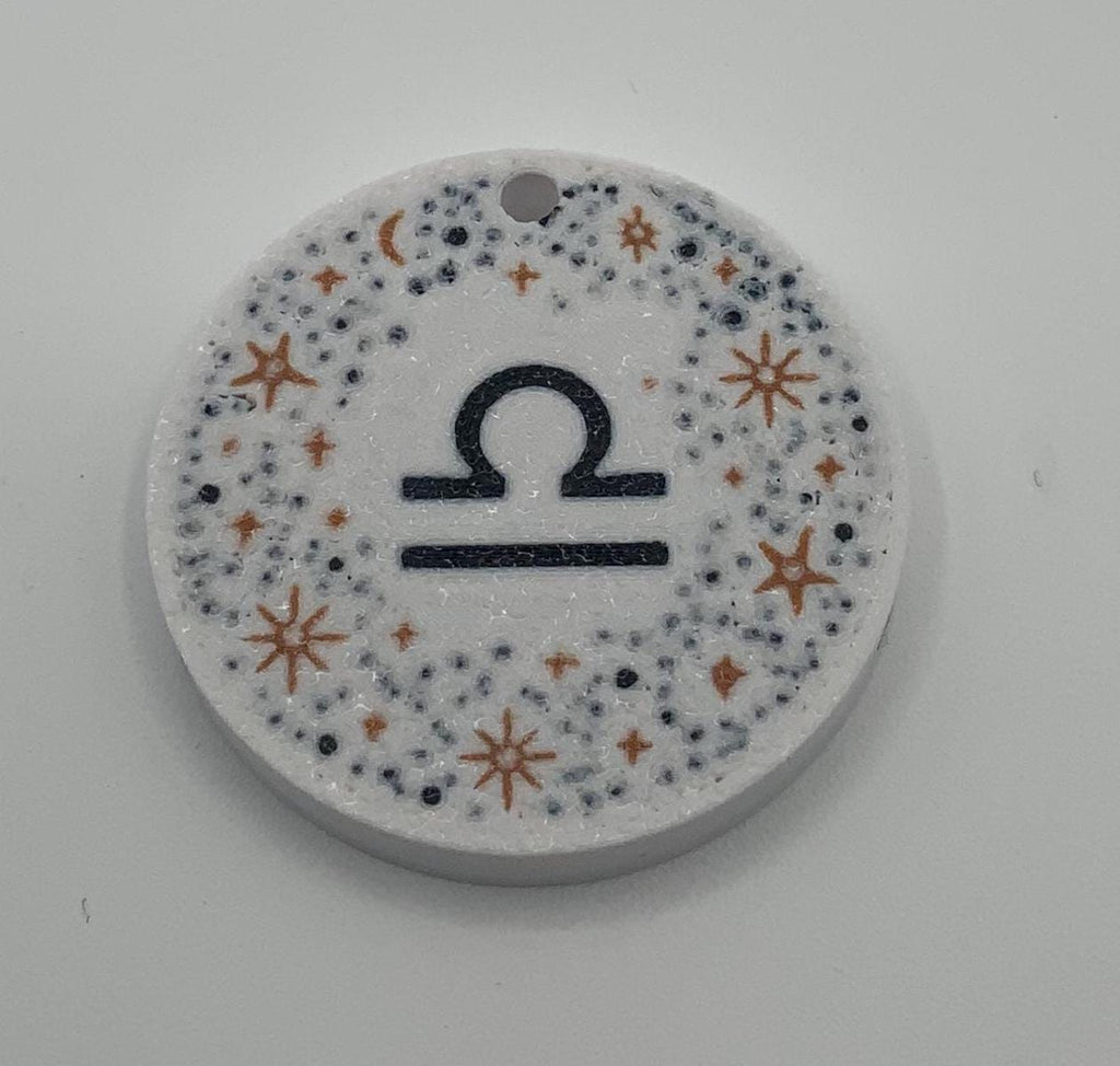 Personalized Zodiac Pet Tag: Custom Star Sign ID Tag