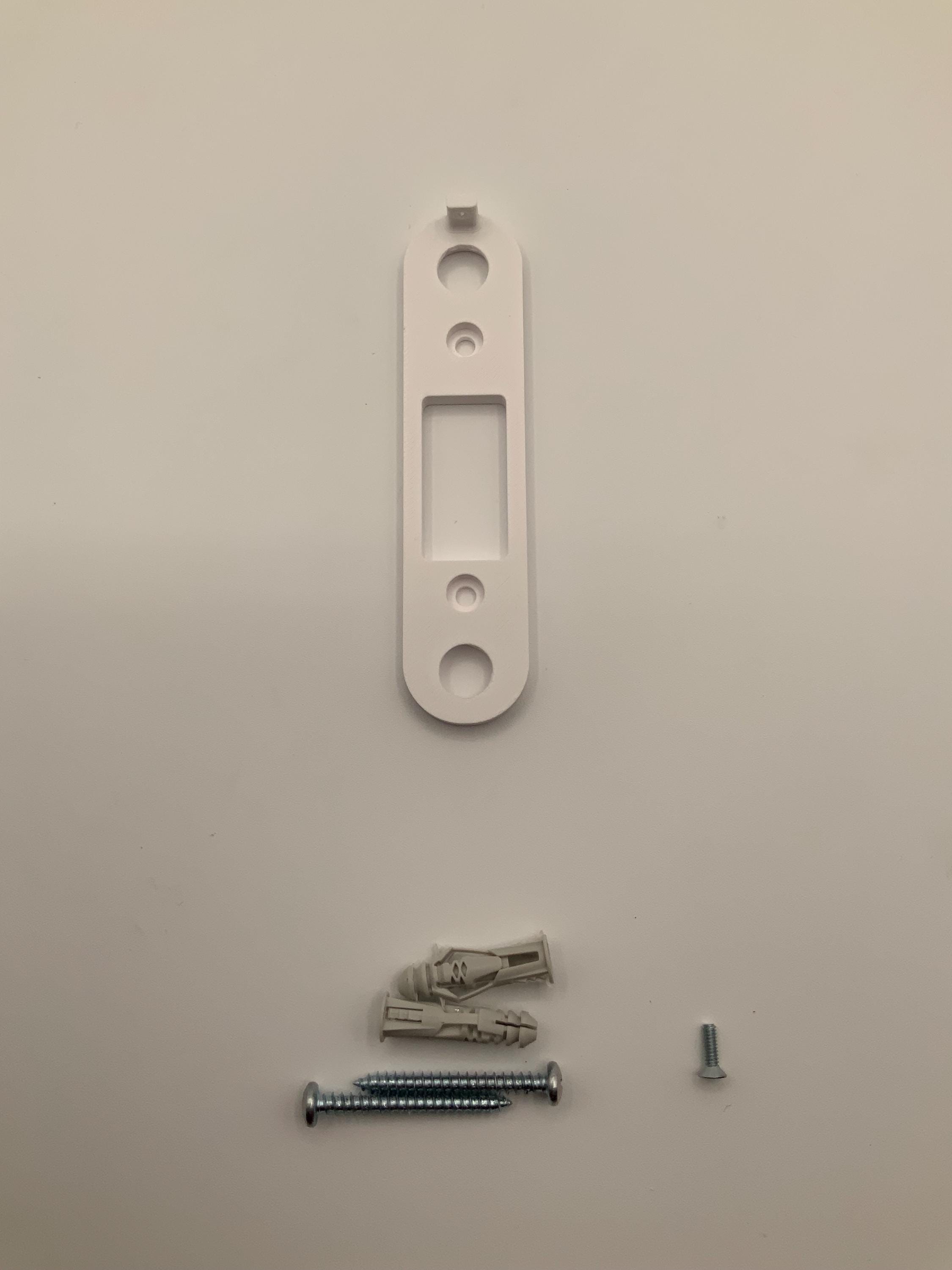 Nest Doorbell (2nd & 3rd Gen Wired) Replacement Mounting Plate - Multiple Colors