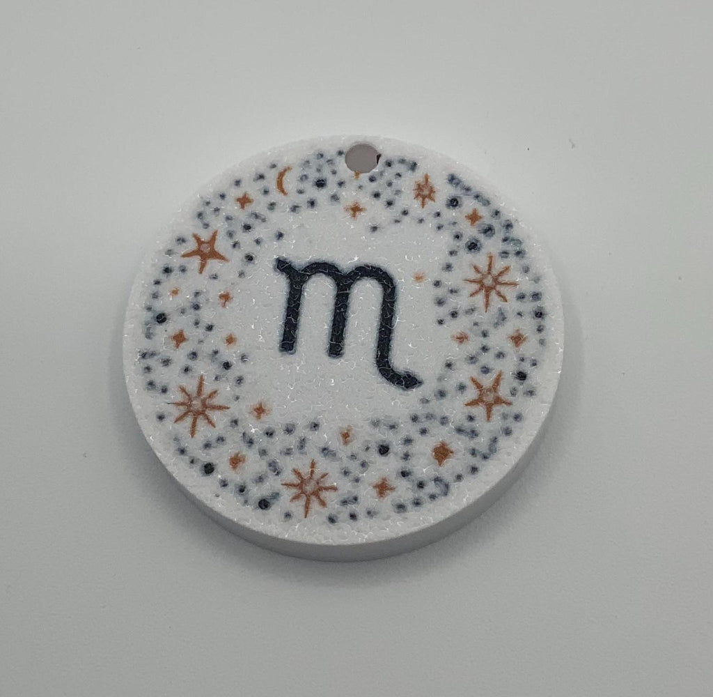 Personalized Zodiac Pet Tag: Custom Star Sign ID Tag