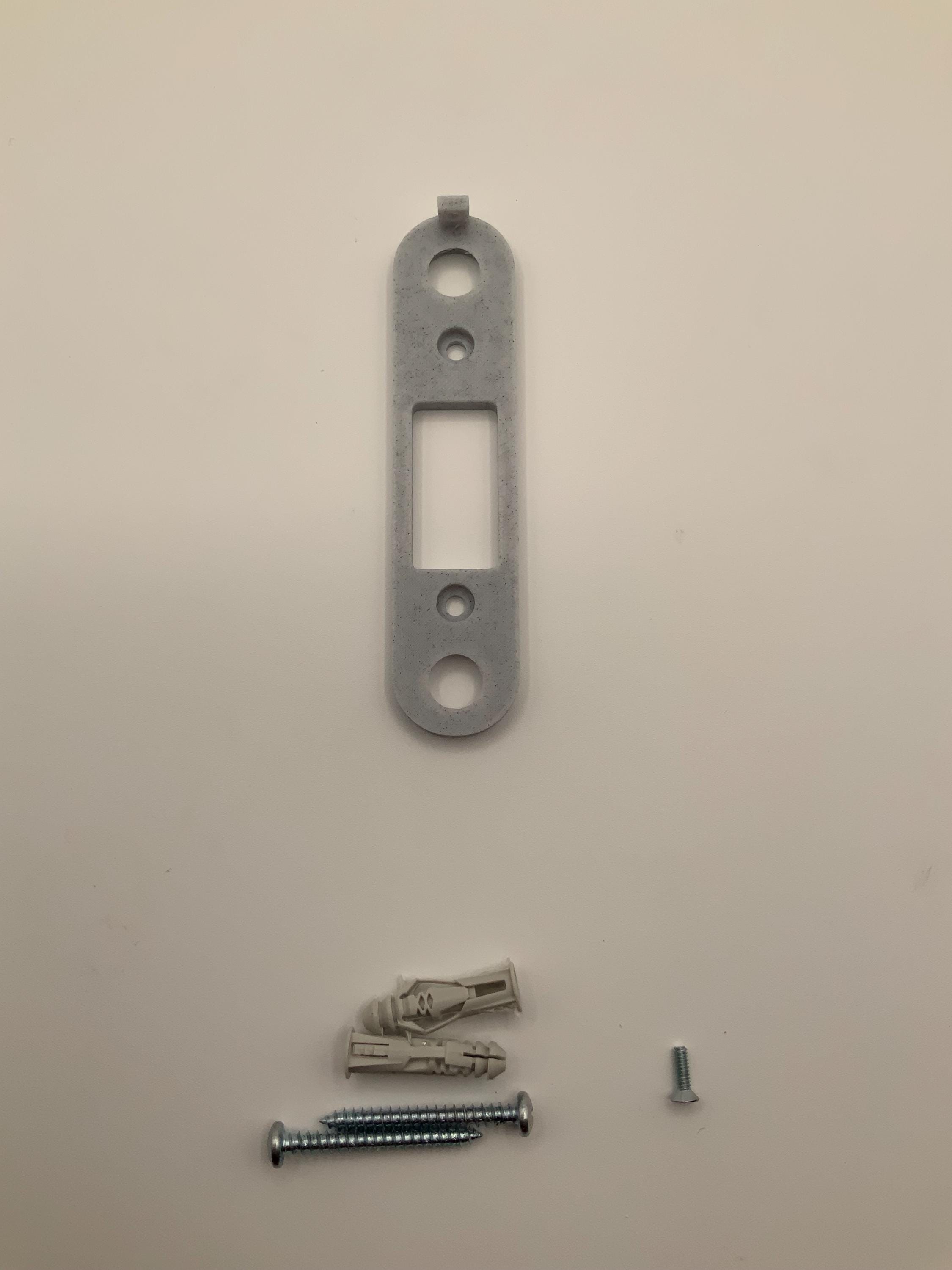 Nest Doorbell (2nd & 3rd Gen Wired) Replacement Mounting Plate - Multiple Colors