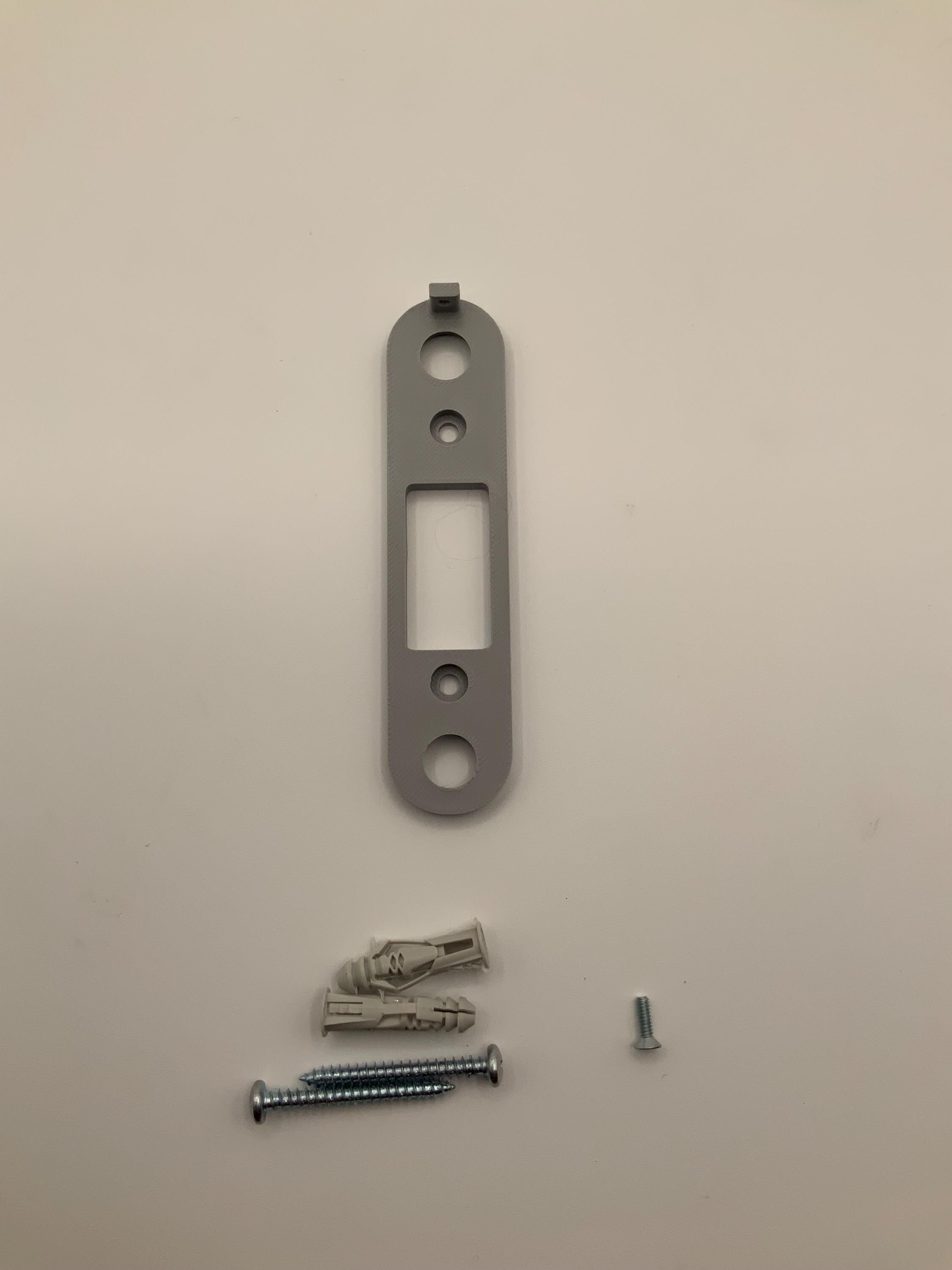 Nest Doorbell (2nd & 3rd Gen Wired) Replacement Mounting Plate - Multiple Colors