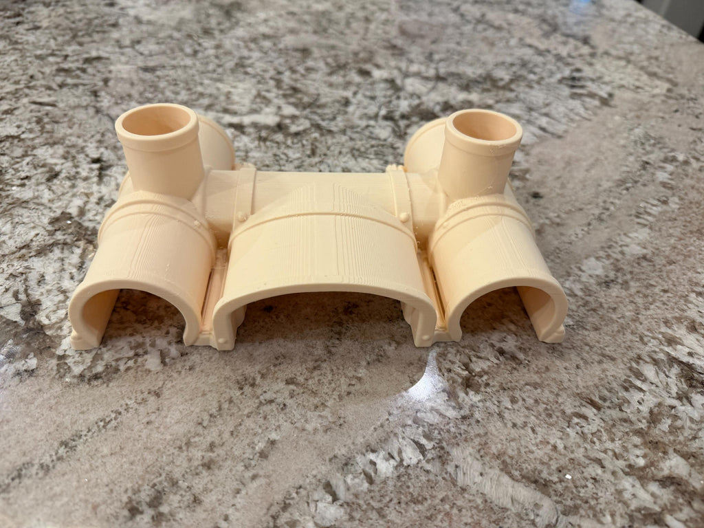 Burrow-View Snake Tunnel Hide | Press-to-Glass Front Openings | Open Bottom for Easy Access | Terrarium Enrichment