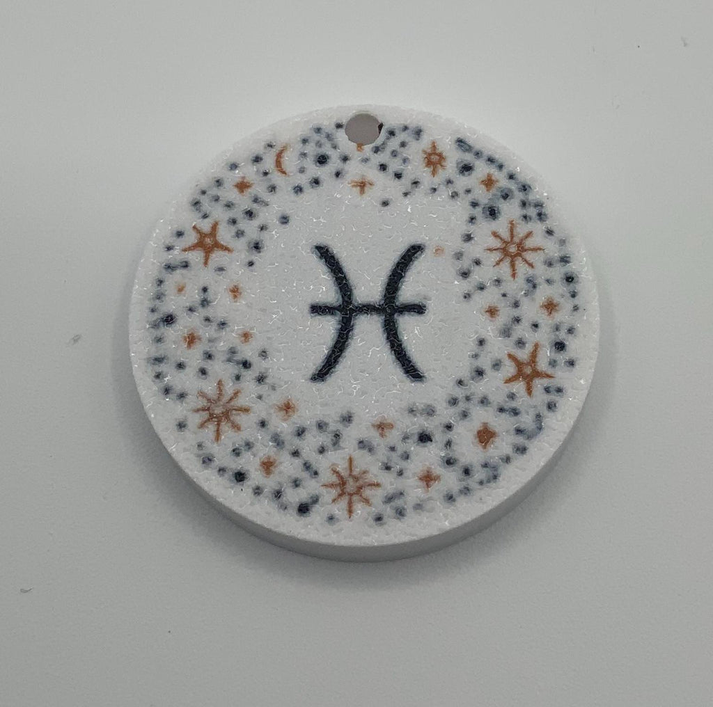 Personalized Zodiac Pet Tag: Custom Star Sign ID Tag