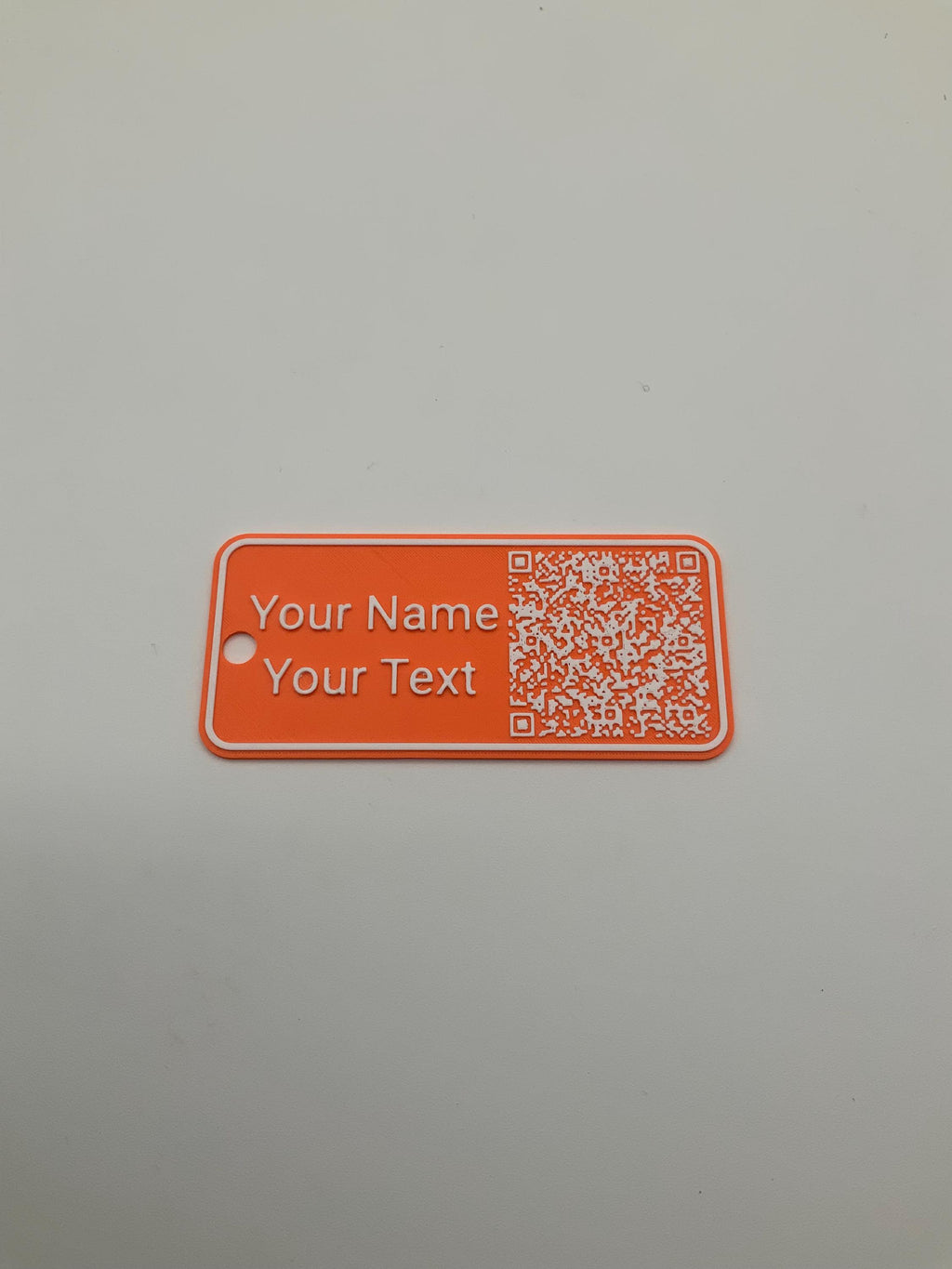 Custom 3D QR Code Keychain: Instant Contact Info Sharing